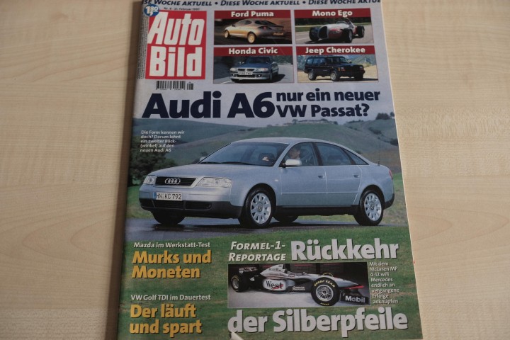 Deckblatt Auto Bild (08/1997)